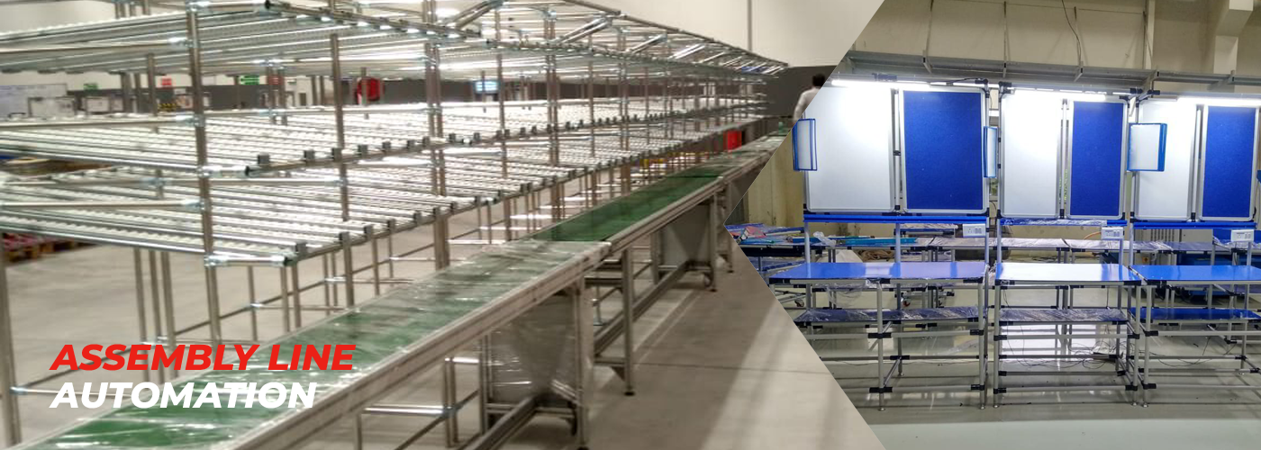 Assembly Line Automation, FIFO Storage Rack Systems, Machine Fencing Guard